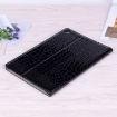 Samsung Galaxy Tab A7 T500 Crocodile Leather Case - Black - 7