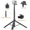 PULUZ 1.4m Action Camera Selfie Stick Tripod for Vlog & Live Streaming - 4