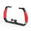 PULUZ Dual Silicone Handles Diving Rig for GoPro, DJI OSMO, Insta360 - 2