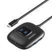 Amalink UC310 USB-C to 4-Port USB Hub (Black) - 1