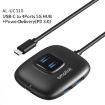Amalink UC310 USB-C to 4-Port USB Hub (Black) - 2