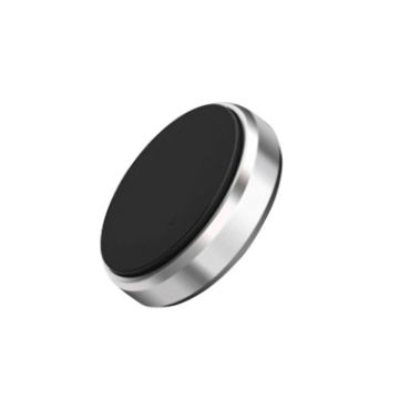A8 Silver Car Magnetic Phone Holder - Secure Mount for Vehicles - 1
