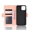 Ulefone Note 6/6P Pink Calf Pattern Leather Phone Case Skin Feel - 4
