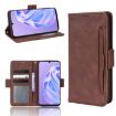 Ulefone Note 6/6P Brown Leather Phone Case - Calf Pattern Skin Feel - 1