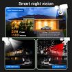 ESCAM QF612 3MP WiFi IP Camera & Floodlight with Night Vision (EU Plug) - 4
