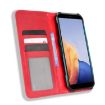 Ulefone Armor X9 Red Leather Case with Magnetic Buckle Retro Texture - 5
