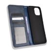 Ulefone Note 6/6P Blue Leather Case with Magnetic Buckle Retro Texture - 4