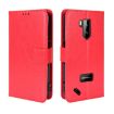 Ulefone Armor X9 Red Leather Phone Case - Retro Crazy Horse Texture - 1