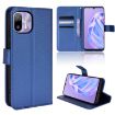 Ulefone Note 6/6P Blue Diamond Texture Leather Phone Case - 1