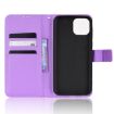 Ulefone Note 6/6P Purple Diamond Texture Leather Phone Case - 4
