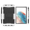 Samsung Galaxy Tab A8 10.5 (2021) Tire Texture TPU + PC Case - White - 7