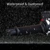 ZH-974D1 Heated Motorcycle Grip - 3-Level Temp Control, Hook & Loop Fastener - 7