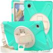 Samsung Galaxy Tab A8 10.5 2021 Case, Silicone + PC, Mint Green - 2