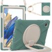 Samsung Galaxy Tab A8 10.5 2021 Case, Silicone + PC, Emerald Green - 3