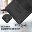 Samsung Galaxy Tab A8 10.5 2021 Shockproof TPU + PC Case (Black) - 5