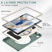 Samsung Galaxy Tab A8 10.5 2021 Shockproof Case, Emerald Green TPU+PC - 4