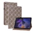 Samsung Galaxy Tab A8 10.5 2021 Brown Leather Case with Holder - 1