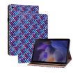Samsung Galaxy Tab A8 10.5 2021 Blue Leather Case with Holder - 1