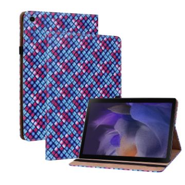 Samsung Galaxy Tab A8 10.5 2021 Blue Leather Case with Holder - 1