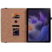 Samsung Galaxy Tab A8 10.5 2021 Rose Red Leather Case with Holder - 3