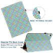 Samsung Galaxy Tab A 8.0 2019 T290 Rainbow Leather Case with Holder - 6