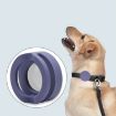 AirTag Pet Collar Case - Anti-scratch Shockproof Silicone, Black, 35.9mm - 5