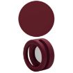 Wine Red Silicone Pet Collar Case for AirTag - Shockproof, Anti-scratch - 1