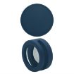 Anti-scratch Shockproof Silicone AirTag Pet Collar Case, Blue, 34.1x34.1x18.2mm - 1