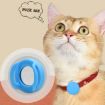 Sky Blue Silicone Pet Collar Case for AirTag - Anti-scratch, Shockproof - 7