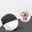 AirTag Pet Collar Case, Anti-scratch Shockproof Silicone, 34x34x17.3mm, Yellow Green - 6