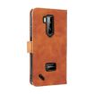 Ulefone Armor X9 Brown PU Phone Case - Magnetic Buckle Calf Texture - 3