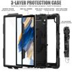 Samsung Galaxy Tab A8 10.5 2021 X200/X205 Black Silicone PC Case - 4