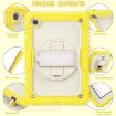Samsung Galaxy Tab A8 10.5 2021 X200/X205 Silicone PC Case Beige/Yellow - 5