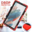 Samsung Galaxy Tab A8 10.5 2021 X200/X205 Red Silicone PC Case - 5