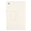 Samsung Galaxy Tab A8 10.5 2021 White Leather Tablet Case - 3