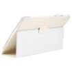 Samsung Galaxy Tab A8 10.5 2021 White Leather Tablet Case - 5