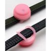 Green Silicone Protective Case with Light for AirTag Pet Collar Tracker - 3