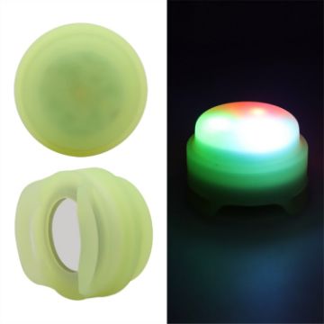 AirTag Pet Collar Tracker Case with Light, Grass Green Silicone Cover - 1