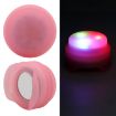 Pink Silicone Protective Case with Light for AirTag - Pet Collar Tracker - 1