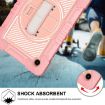Samsung Galaxy Tab A8 10.5 2021 Case, 360 Rotation, Rose Gold - 4