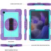Samsung Galaxy Tab A8 10.5 2021 Case, 360 Rotation, Purple/Mint Green - 5