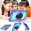 Samsung Galaxy Tab A8 10.5 2021 Case, 360 Rotation, Purple/Mint Green - 6