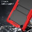 Shockproof Red/Black Case for Samsung Galaxy Tab A8 10.5 2021 with Holder - 3