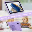 Samsung Galaxy Tab A8 10.5 2021 Beige Tablet Case - Raro Purple Holder - 6