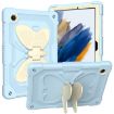 Samsung Galaxy Tab A8 10.5 2021 Case Beige PC + Silicone Holder - 1