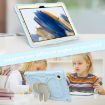 Samsung Galaxy Tab A8 10.5 2021 Case Beige PC + Silicone Holder - 6