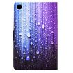 Samsung Galaxy Tab A 8.0 2019 TPU Leather Case (Water Droplets) - 3