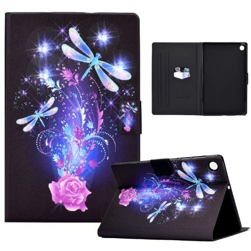 Samsung Galaxy Tab A8 10.5 2021 Butterfly TPU Leather Tablet Case - 1