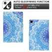 Samsung Galaxy Tab A7 10.4 2020 Green Flower TPU Leather Case - 6