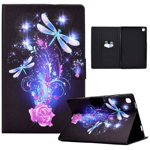 Samsung Galaxy Tab A7 10.4 2020 Butterfly TPU Leather Case - 1